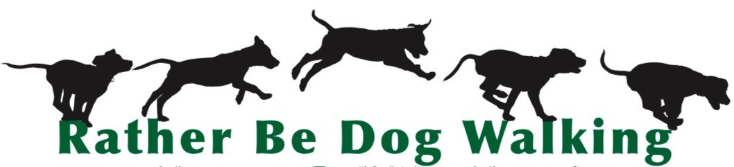 Rather Be Dog Walking logo